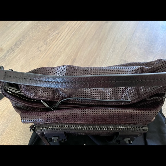 She + Lo Dark Wine Shoulder/Crossbody Bag - Picture 6 of 10